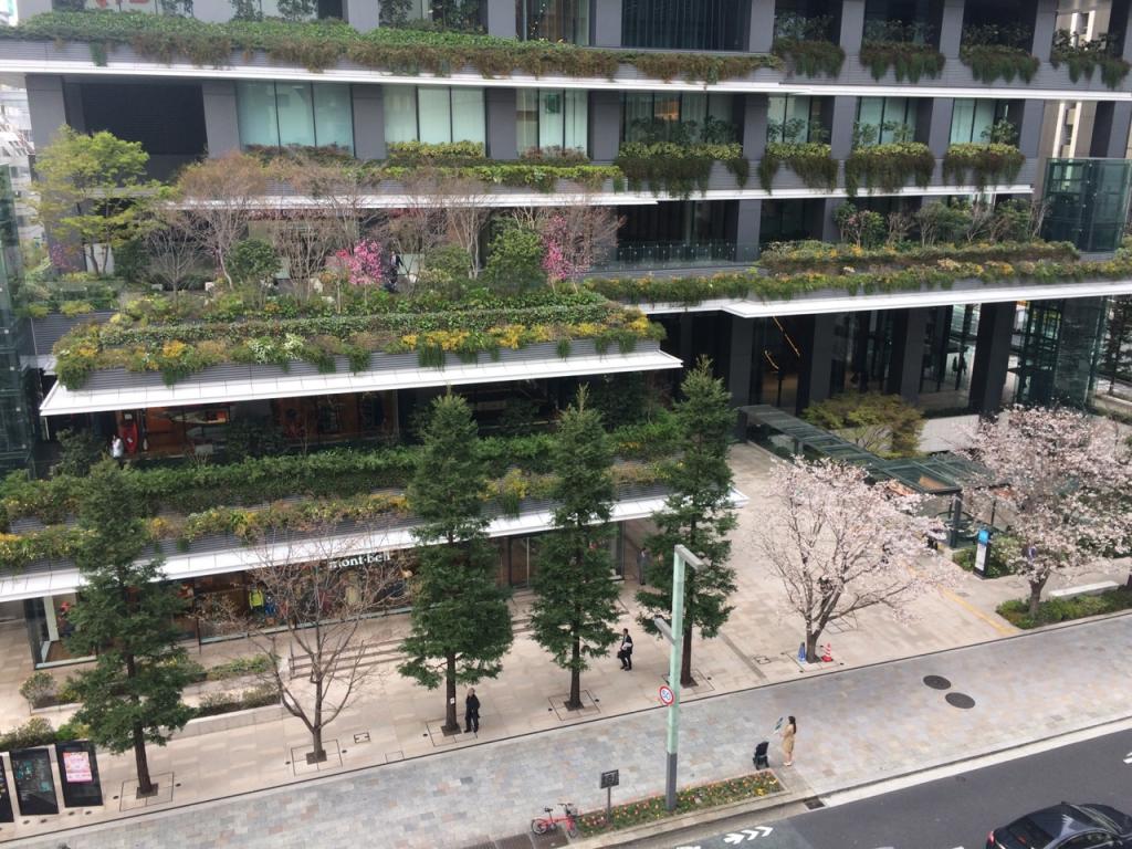 京橋伸和ビルの眺望