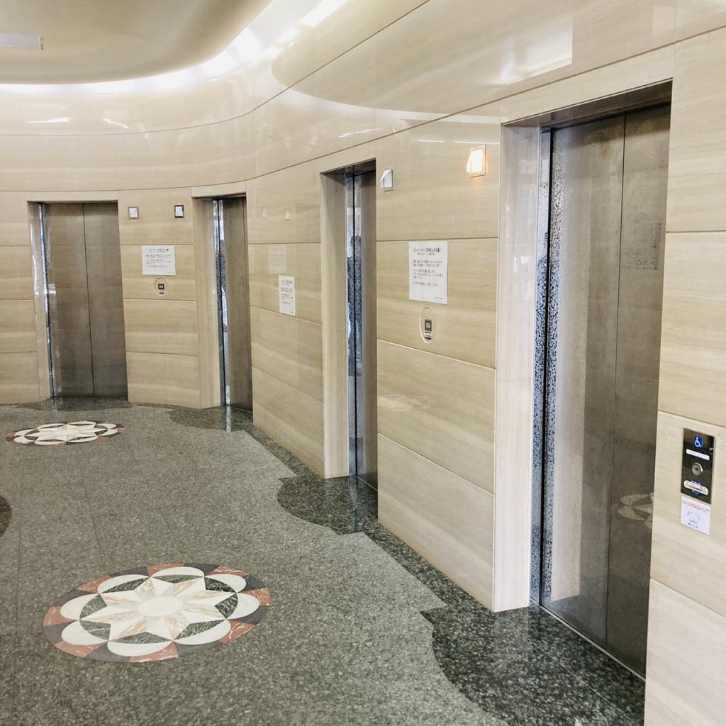 立川ビジネスセンタービルのエレベーター