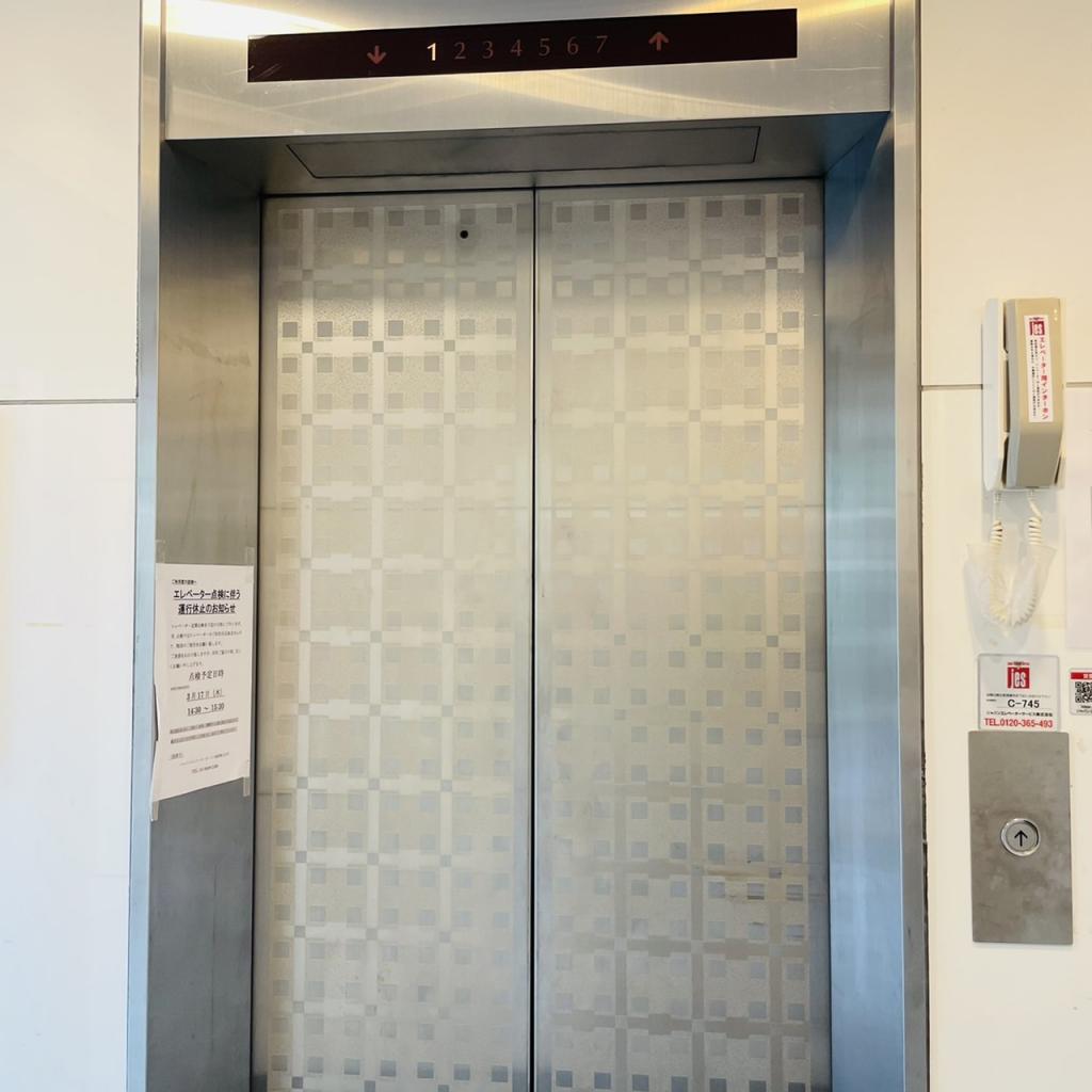 日東本石町ビルのエレベーター