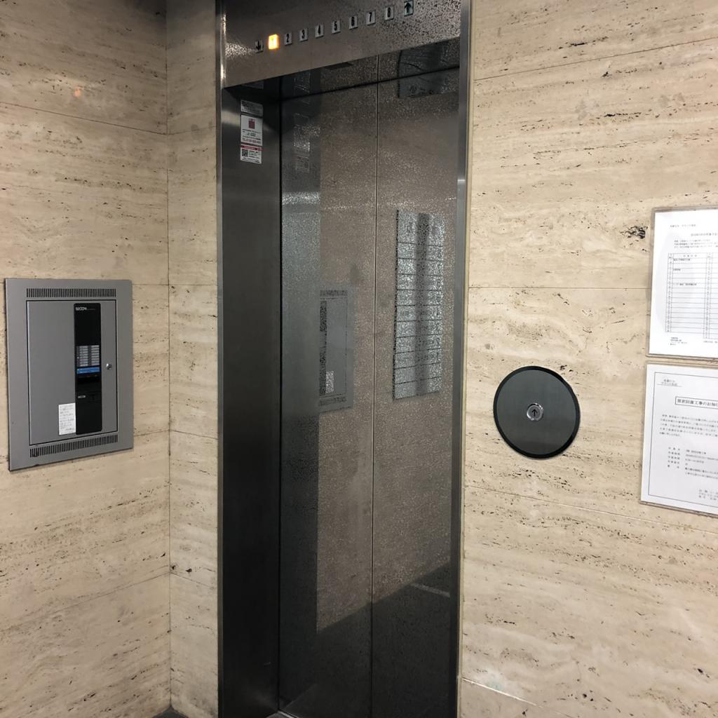 蔵前ミハマビルのエレベーター