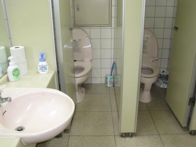 ニュー八重洲ビルの女性用トイレ