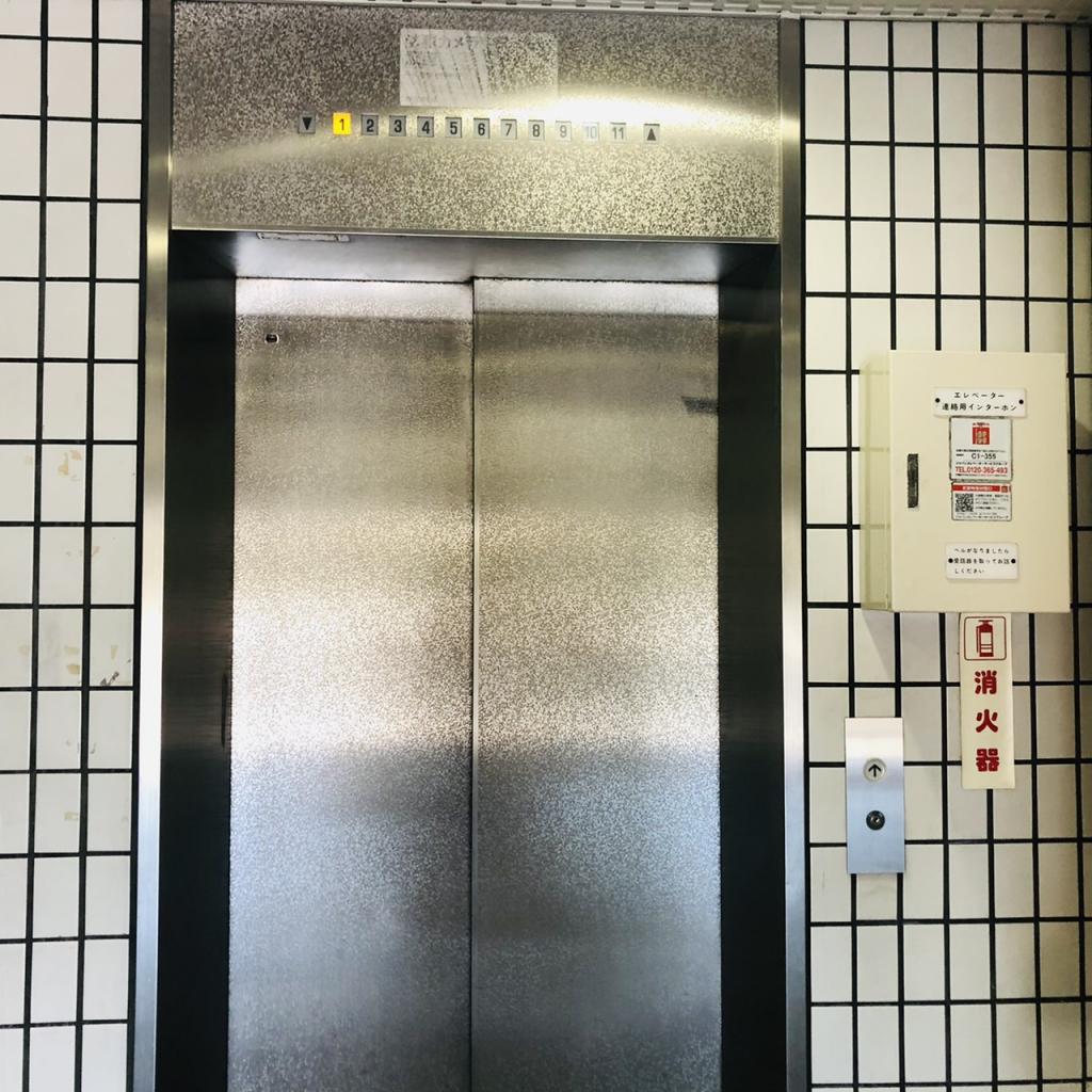 築地ハイツのエレベーター