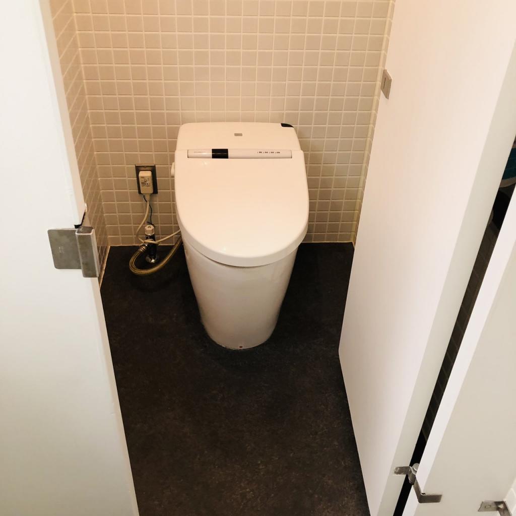渋谷アサヒビルの8階 トイレ