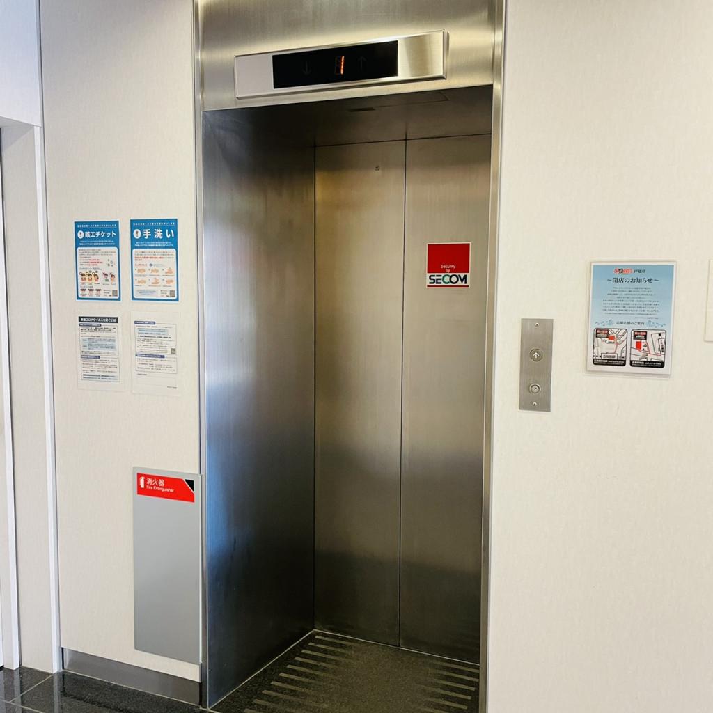 戸越銀座フロントのエレベーター