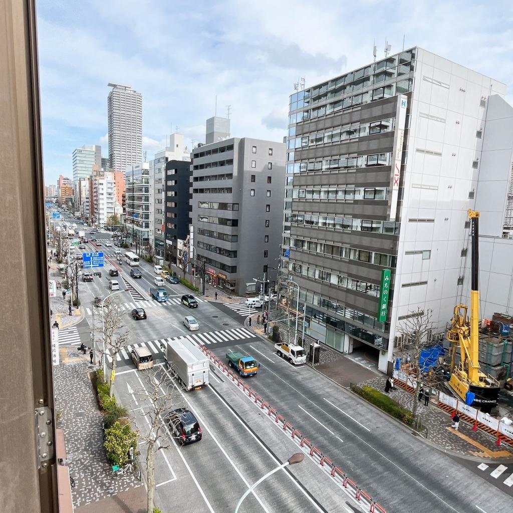 ＥＤＧＥ日本橋蛎殻町の6階眺望