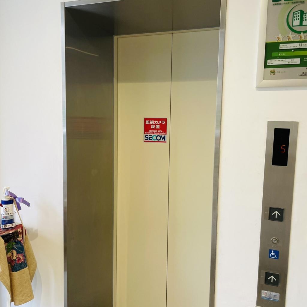 髙惣木工ビルのエレベーター