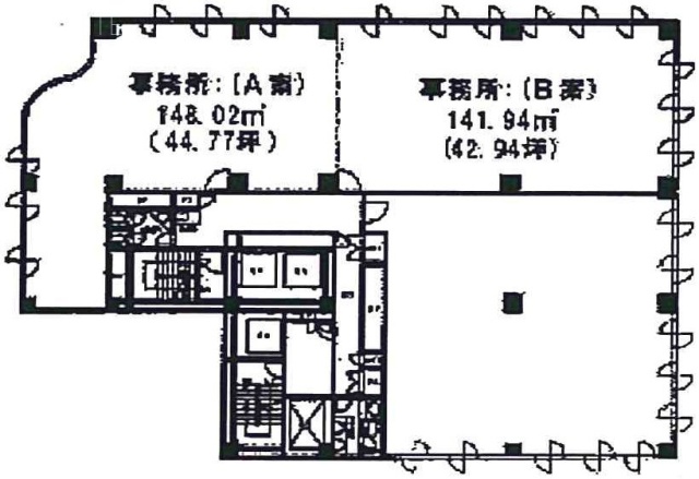 アーバン新橋B 間取り図