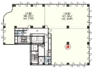 アーバン新橋A 間取り図