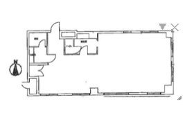 アーバン新橋1202 間取り図
